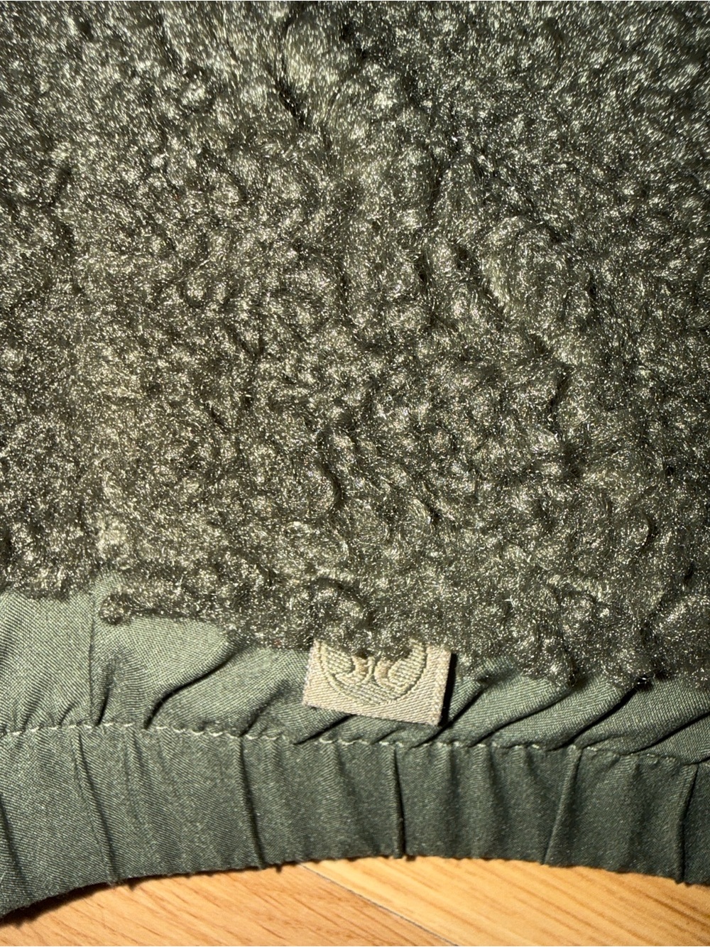 Lululemon Reversible Jacket Olive Green Sherpa Small - Picture 9 of 12